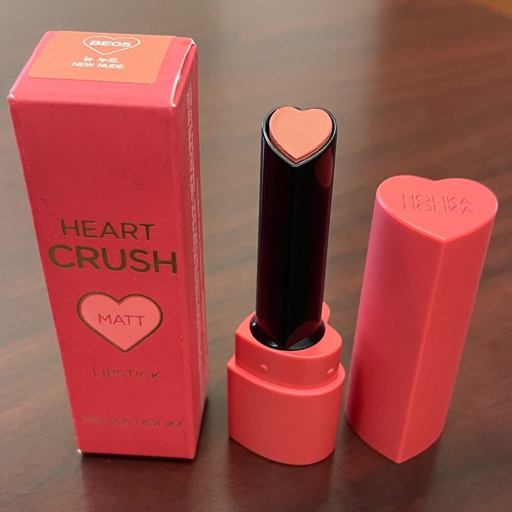 NIB  Holika Holika  Heart Crush Matt Lipstick - BE05